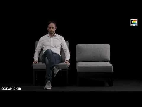 Kettler Ocean Skid Platform Gartensofa Mit Ablagetisch 61x27x24cm Aluminium/Olefin Grau 2 Kettler Ocean Skid Platform Gartensofa Mit Ablagetisch 61x27x24cm Aluminium/Olefin Grau – Bild 2