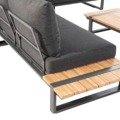 4Seasons Country Ecklounge 5-tlg. Mit Tisch 110x65cm Anthrazit/Natur -Gartenmobel Verkauf 4seasons country loungeecke t 5 tlg mit tisch 110x65cm 1412315 4