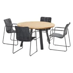 4Seasons Palma Stapelsessel Edelstahl/Rope Anthrazit -Gartenmobel Verkauf 4seasons palma stapelsessel anthrazit 1356842 5