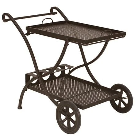 MBM Romeo Servierwagen 94x65 Cm Schmiedeeisen Marone Antik 1 MBM Romeo Servierwagen 94x65 Cm Schmiedeeisen Marone Antik