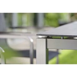 Stern Gartentisch-Gestell 200x100cm Edelstahl Vierkantrohr -Gartenmobel Verkauf 543414 11