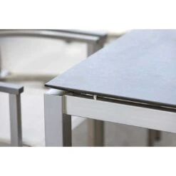 Stern Gartentisch-Gestell 200x100cm Edelstahl Vierkantrohr -Gartenmobel Verkauf 543414 12