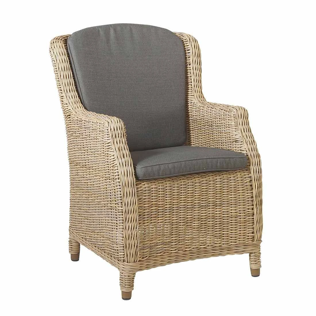 4Seasons Brighton Gartensessel Geflecht Inklusive Kissen Pure 1 4Seasons Brighton Gartensessel Geflecht Inklusive Kissen Pure