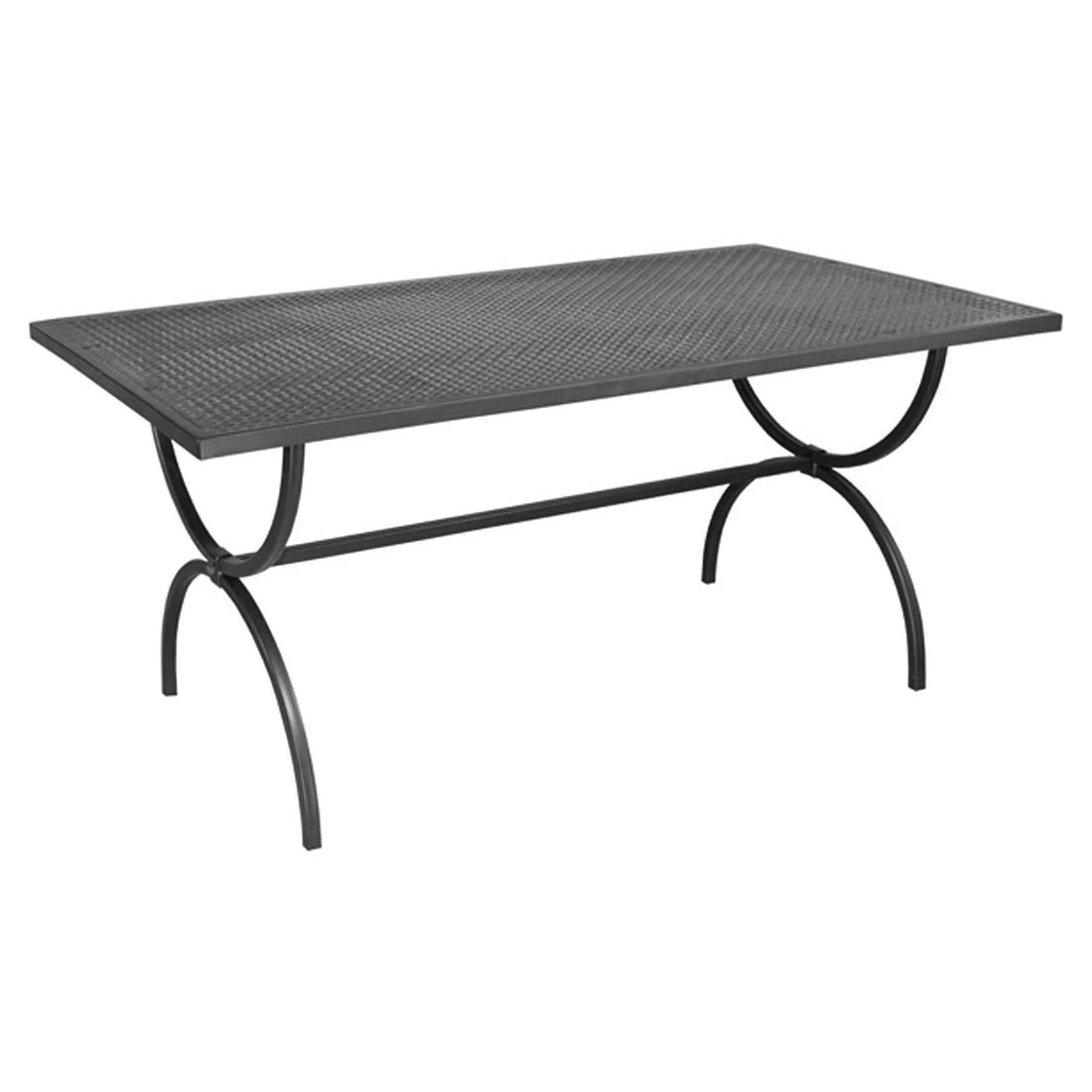 MBM Romeo Gartentisch 125x75 Cm Schmiedeeisen Marone Antik 1 MBM Romeo Gartentisch 125x75 Cm Schmiedeeisen Marone Antik