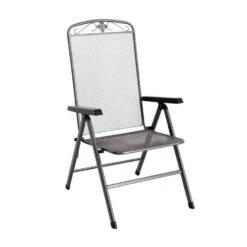 MWH Savoy Klappsessel Streckmetall Eisengrau