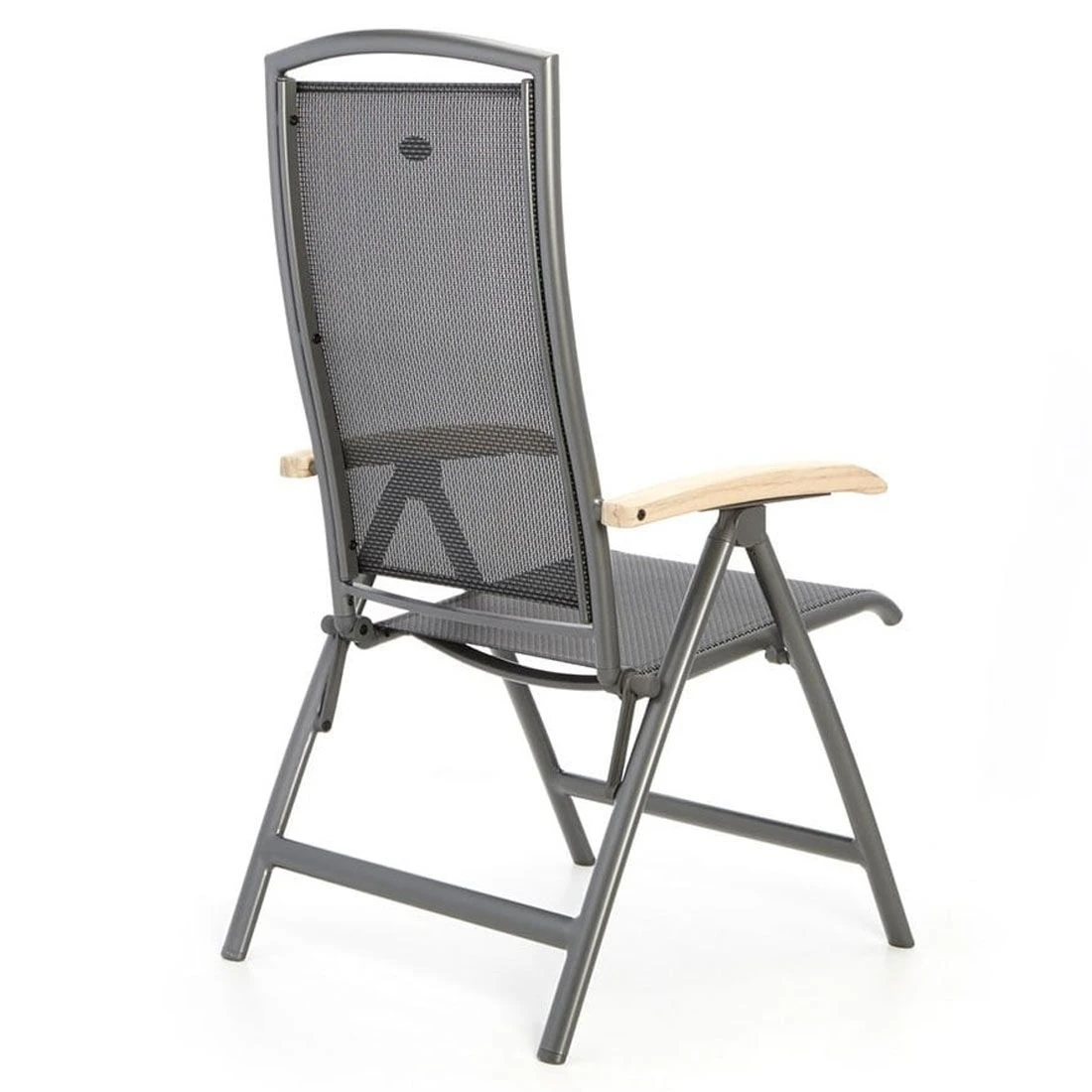 Hartman Raffaelo Klappsessel Aluminium/Textilene Mit Teak-Armlehnen Xerix 2 Hartman Raffaelo Klappsessel Aluminium/Textilene Mit Teak-Armlehnen Xerix – Bild 2