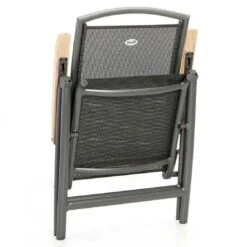 Hartman Raffaelo Klappsessel Aluminium/Textilene Mit Teak-Armlehnen Xerix 7 Hartman Raffaelo Klappsessel Aluminium/Textilene Mit Teak-Armlehnen Xerix -Gartenmobel Verkauf 709833 3