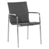 4Seasons Breeze Stapelsessel Edelstahl/Textilene Anthrazit
