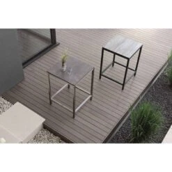 Stern Stehtischgestell 80x80cm Aluminium Anthrazit -Gartenmobel Verkauf 838137 6