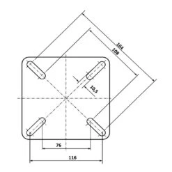 LiRo Midi Plus 100MF Mobiler Schirmständer - Flanschaufnahme Anthrazit 5 LiRo Midi Plus 100MF Mobiler Schirmständer - Flanschaufnahme Anthrazit -Gartenmobel Verkauf 855946 3