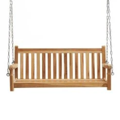 Ploß Virginia Schaukelbank Eco-Teak / Ohne Gestell Natur