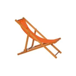 Siena Garden Faro Beach-Liegestuhl Holz/Textilene Orange -Gartenmobel Verkauf 868981 20