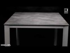 Kettler Edge Gartentisch-Gestell 220x95 Cm Aluminium Silber