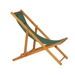 Siena Garden Faro Beach-Liegestuhl Holz/Textilene Grün -Gartenmobel Verkauf 892004 5