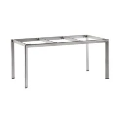 Sieger Gartentisch-Gestell 160x90 Cm Aluminium Graphit