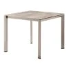 Sieger Gartentisch-Gestell 90x90 Cm Aluminium Champagner