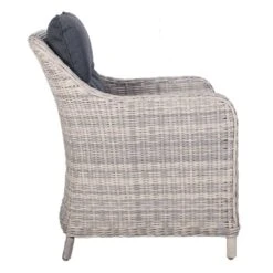 Garden Impressions Milwaukee Loungesessel Geflecht Inklusive Kissen Cloudy Grey/Reflex Black -Gartenmobel Verkauf 907965 3