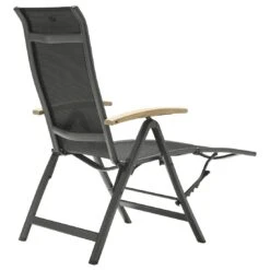 Hartman Alice Komfort-Relaxsessel Aluminium/Textilene Mit Teak-Armlehnen Xerix -Gartenmobel Verkauf 923992 3