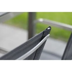 Stern Evoee Freischwinger Edelstahl/Textilene Silber/Silbergrau -Gartenmobel Verkauf 926577 6