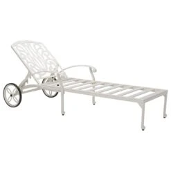 Hartman Amalfi Gartenliege Aluminiumguss Weiß -Gartenmobel Verkauf 967134 4