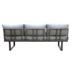 Acamp Hollywood Gartenliege Aluminium/Polster Anthrazit/Silbergrau -Gartenmobel Verkauf acamp hollywood loungeliege aluminium polster 1434634 4