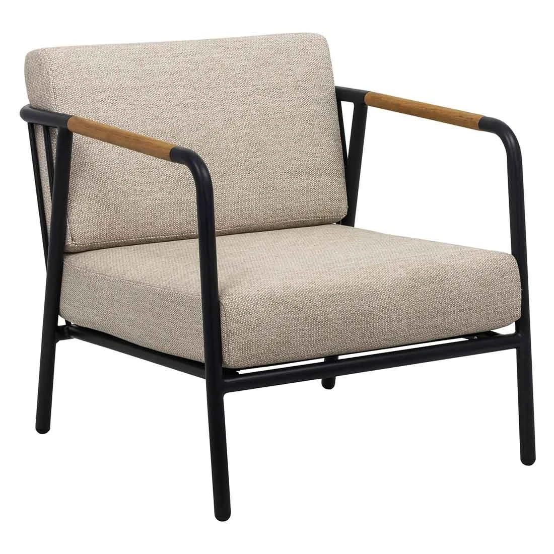 Apple Bee Elle Loungeset 3-tlg. Aluminium/Bee Wett Black/Natural Oak 4 Apple Bee Elle Loungeset 3-tlg. Aluminium/Bee Wett Black/Natural Oak – Bild 4