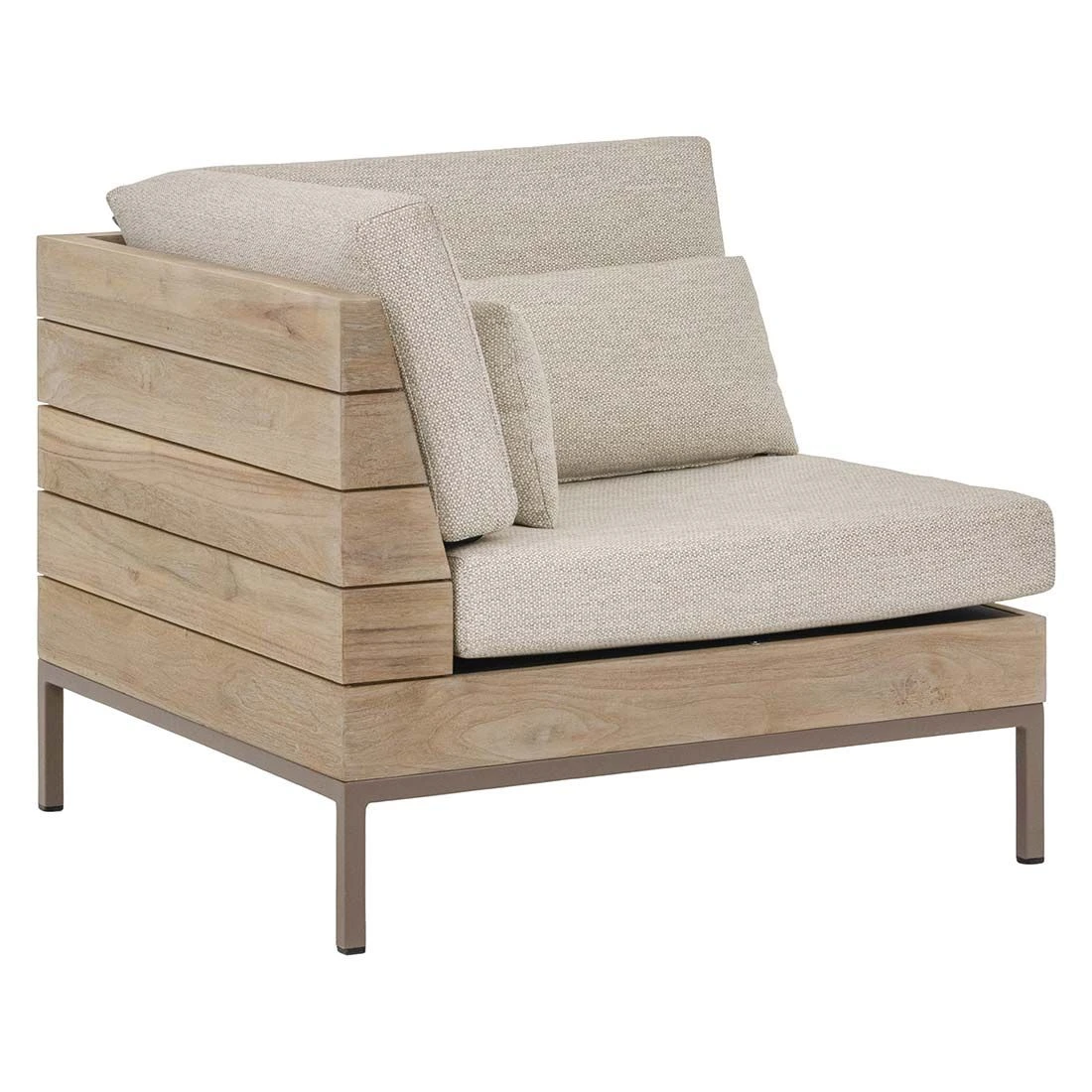 Apple Bee Long Island Eck-/Endmodul Teak/Bee Wett Teak Coastal/Natural Oak 2 Apple Bee Long Island Eck-/Endmodul Teak/Bee Wett Teak Coastal/Natural Oak – Bild 2