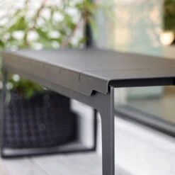 Cane-Line Copenhagen Gartenbank 121 Cm Aluminium Lava Grey -Gartenmobel Verkauf cane line copenhagen 2 sitzerbank 121 cm aluminium 1463531 6