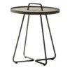 Cane-Line On-the-move Beistelltisch Ø44x54 Cm Aluminium Taupe