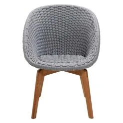 Cane-Line Peacock Gartensessel Teak/Rope Light Grey/Natur -Gartenmobel Verkauf cane line peacock gartensessel teak aluminium rope 1465049 3