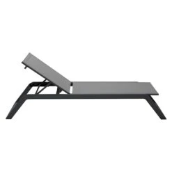 Cane-Line Siesta Gartenliege Aluminium/Sunbrella Grey -Gartenmobel Verkauf cane line siesta gartenliege aluminium sunbrella 1465181 5