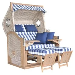 DeVries Greenline 175XL Strandkorb Akazie/Geflecht Des.743 Antique Weiß 9 DeVries Greenline 175XL Strandkorb Akazie/Geflecht Des.743 Antique Weiß -Gartenmobel Verkauf devries greenline 175xl strandkorb akazie geflecht des 743 antique weiss 1246039 2