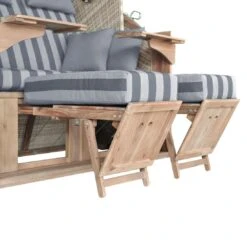 DeVries Pure Greenline 135XL Strandkorb Geflecht/Akazie Des.755 Ice Flower 10 DeVries Pure Greenline 135XL Strandkorb Geflecht/Akazie Des.755 Ice Flower -Gartenmobel Verkauf devries pure greenline 135xl strandkorb geflecht akazie des 755 1352706 4