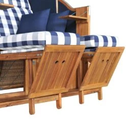 DeVries Trend 45 Strandkorb Akazie/Geflecht Des.743 Walnuss -Gartenmobel Verkauf devries trend 45 strandkorb akazie geflecht des 743 walnuss 1245984 3