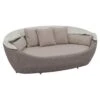 Domus Ventures Paradiso Loungeinsel Halbrundgeflecht/Olefin Vintage/Grey Wash
