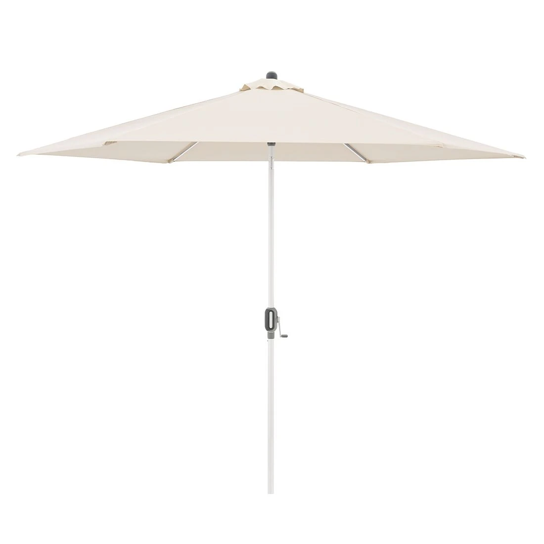 Doppler ACT Auto-Tilt Stockschirm Ø305cm Mit Kurbel Silber/Natur 1 Doppler ACT Auto-Tilt Stockschirm Ø305cm Mit Kurbel Silber/Natur