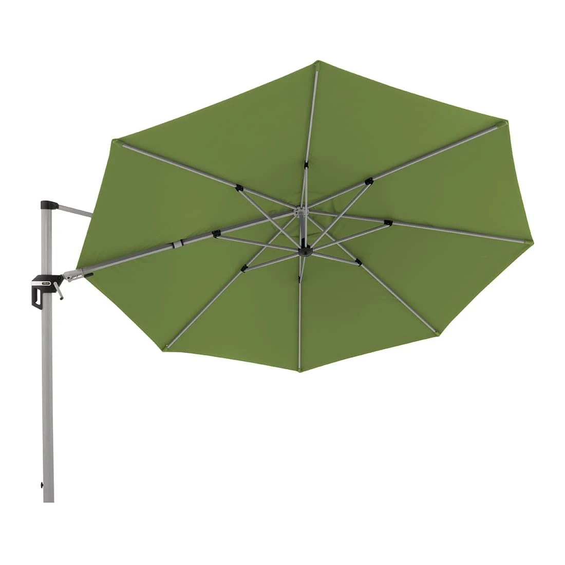 Doppler Active Ampelschirm Ø370cm Alu/graphit -836 Grün 3 Doppler Active Ampelschirm Ø370cm Alu/graphit -836 Grün – Bild 3