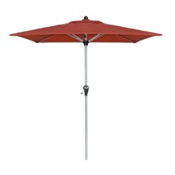 Doppler Active Mittelstockschirm 210x140cm - Mit Kurbel Terracotta