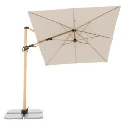 Doppler Alu-Wood Ultra Ampelschirm 300x220cm Holzoptik/Aluminium Natur -Gartenmobel Verkauf doppler alu wood ultra ampelschirm 300x220cm holzoptik aluminium 1350583 4