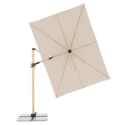 Doppler Alu-Wood Ultra Ampelschirm 300x220cm Holzoptik/Aluminium Natur -Gartenmobel Verkauf doppler alu wood ultra ampelschirm 300x220cm holzoptik aluminium 1350583 5