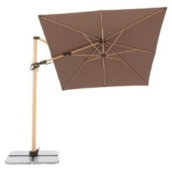 Doppler Alu-Wood Ultra Ampelschirm 300x220cm Holzoptik/Aluminium Greige -Gartenmobel Verkauf doppler alu wood ultra ampelschirm 300x220cm holzoptik aluminium 1355742 5