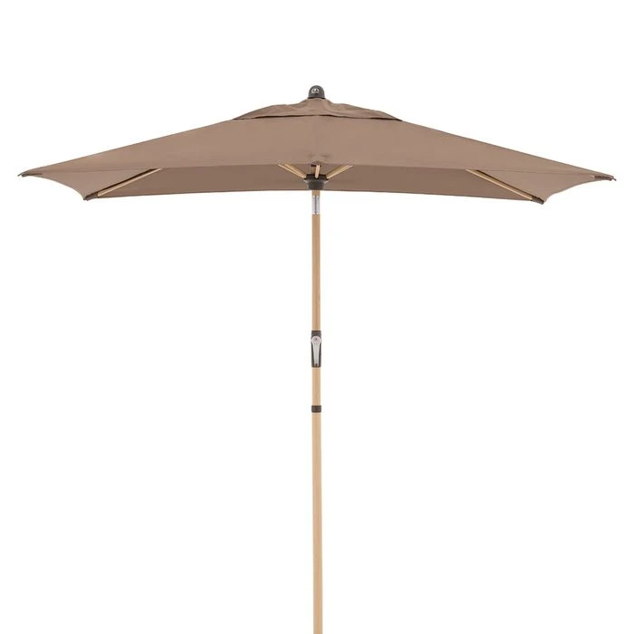 Doppler Alu-Wood Ultra Mittelstockschirm 210x140cm Greige 1 Doppler Alu-Wood Ultra Mittelstockschirm 210x140cm Greige