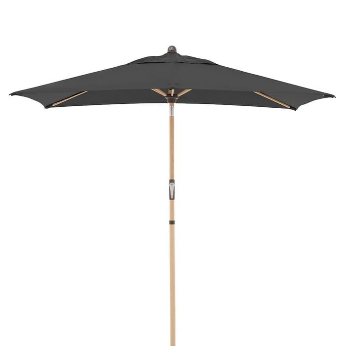 Doppler Alu-Wood Ultra Mittelstockschirm 210x140cm Anthrazit 1 Doppler Alu-Wood Ultra Mittelstockschirm 210x140cm Anthrazit