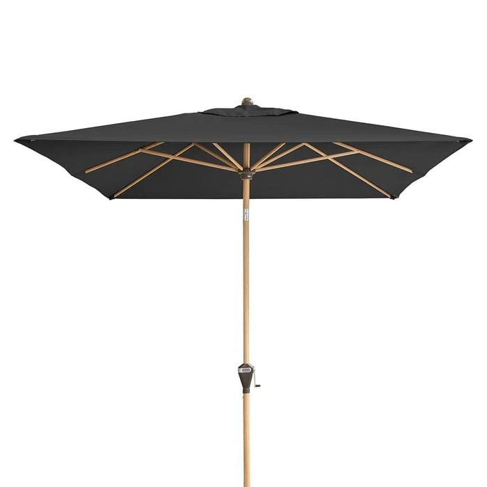 Doppler Alu-Wood Ultra Stockschirm 300x200cm Aluminium/Holzoptik Anthrazit 1 Doppler Alu-Wood Ultra Stockschirm 300x200cm Aluminium/Holzoptik Anthrazit