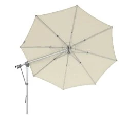 Doppler Expert Ampelschirm Ø350 Axial Schwenkbar Natur -Gartenmobel Verkauf doppler expert pendelschirm o350 axial schwenkbar 50152 2