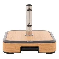 Doppler Schirmsockel 50kg Alu-Beton/Trolley M.Griff Wood -Gartenmobel Verkauf doppler wood schirmsockel 50kg alu beton trolley m griff wood 1251264 3