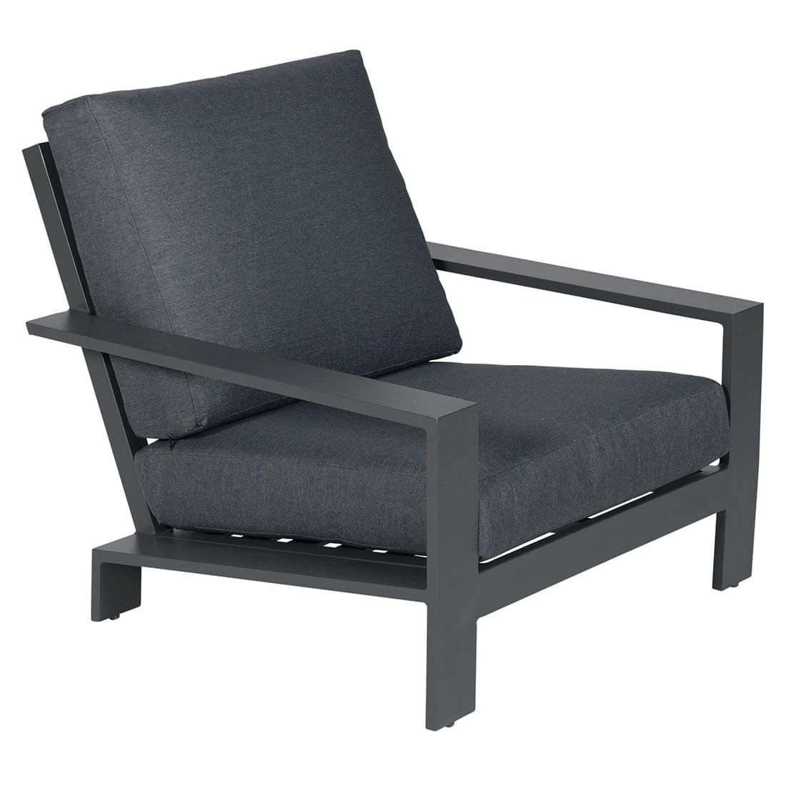 Garden Impressions Lincoln Loungeset 4-tlg. Aluminium/Polster Carbon Black 2 Garden Impressions Lincoln Loungeset 4-tlg. Aluminium/Polster Carbon Black – Bild 2