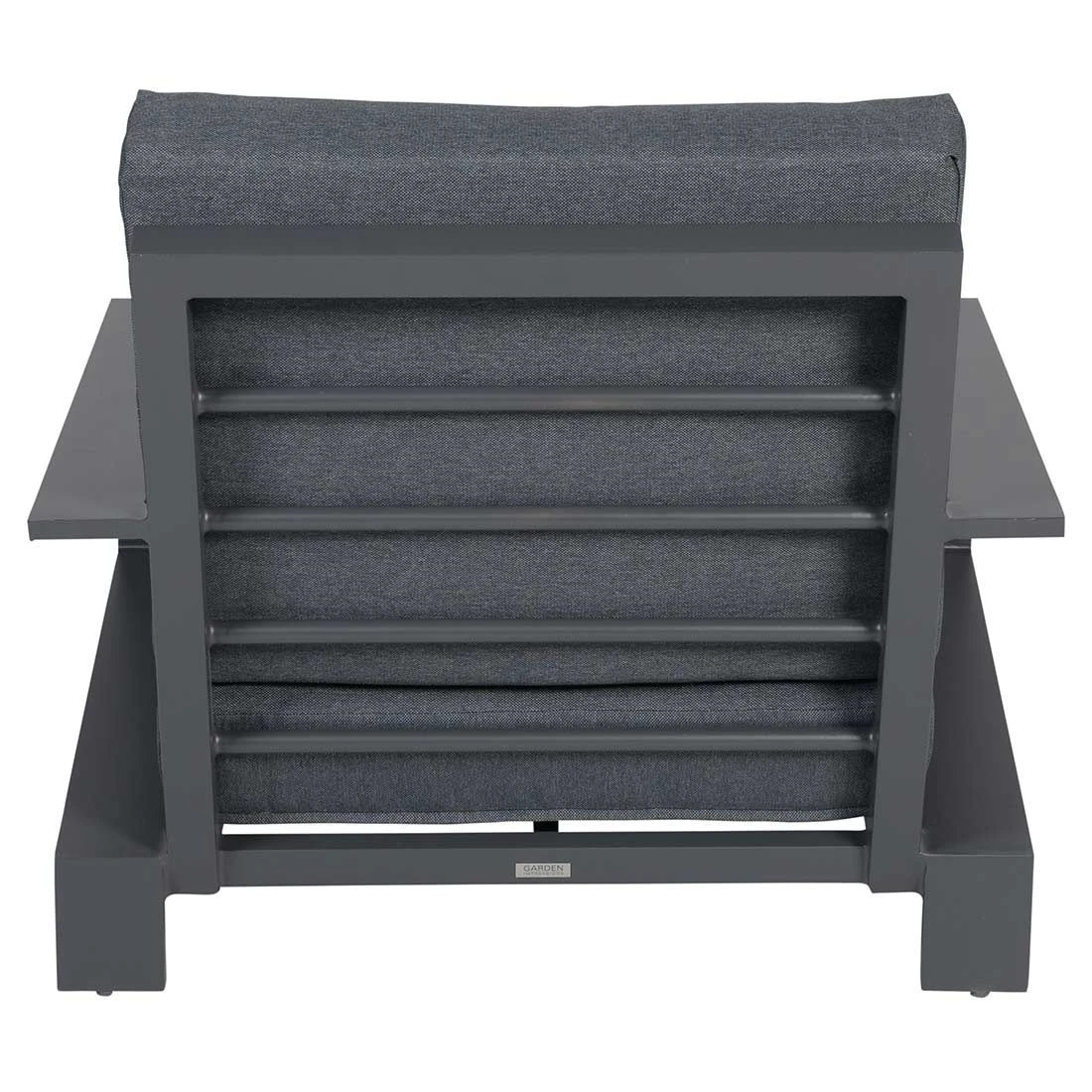 Garden Impressions Lincoln Loungeset 4-tlg. Aluminium/Polster Carbon Black 5 Garden Impressions Lincoln Loungeset 4-tlg. Aluminium/Polster Carbon Black – Bild 5