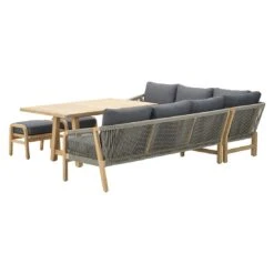 Garden Impressions Santos Dininglounge 5-tlg. Akazie/Kunstfaser Akazie White Wash/Anthrazit 13 Garden Impressions Santos Dininglounge 5-tlg. Akazie/Kunstfaser Akazie White Wash/Anthrazit -Gartenmobel Verkauf garden impressions santos dininglounge 5 tlg links akazie polster 1436152 4