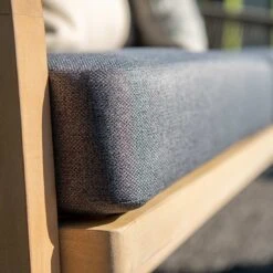 Garden Impressions Santos Loungeset 4-tlg. Akazie/Polster Akazie White Wash/Anthrazit -Gartenmobel Verkauf garden impressions santos loungeset 4 tlg akazie polster 1436174 4